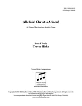 Alleluia! Christ is Arisen! Unison/Two-Part choral sheet music cover